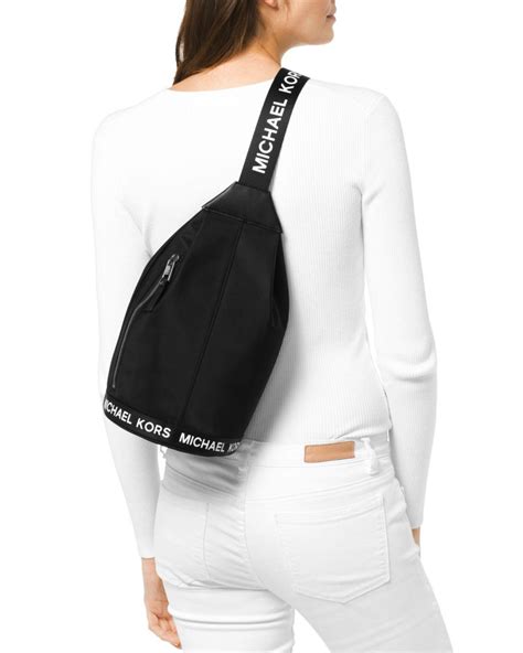 michael kors sling backpack.